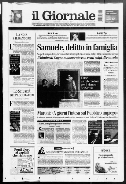 Il giornale : quotidiano del mattino